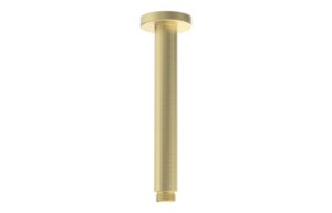 Grove 180mm Round Ceiling Arm - Brushed Brass