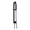 Ashby Square Riser Rail Kit w/Elbow & Handset - Matt Black