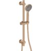Grove Round Riser Rail Kit w/Elbow & 3 Mode Handset - Brushed Bronze