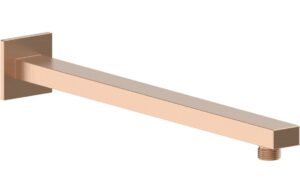 Ashby 350mm Square Shower Arm - Brushed Bronze