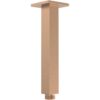 Ashby 180mm Square Ceiling Arm - Brushed Bronze