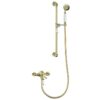 Beverley Concentric Single Outlet Shower Valve & Riser Kit Pack 1 - Brushed Brass