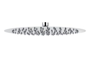 Abode Storm Slimline 300x300x3mm Circular Showerhead - St/Steel