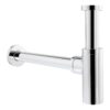 Abode Uno Basin Bottle Trap - Chrome