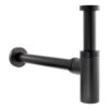 Abode Uno Basin Bottle Trap - Matt Black