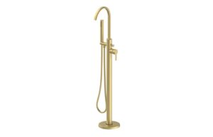 Eastgate Floor Standing Bath/Shower Mixer - Brushed Brass