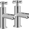Oakwood Basin Taps - Chrome