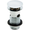 Slotted Mushroom Basin Waste (1 1/4") - Chrome