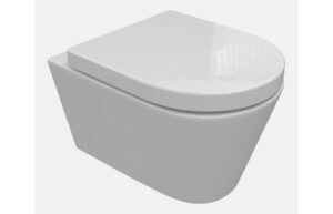 Chells Rimless Wall Hung WC & Soft Close Seat