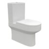 Letchmore Rimless Close Coupled Fully Shrouded WC & Soft Close Seat