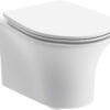 Sandown Rimless Wall Hung WC & Soft Close Seat