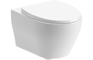 Lonsdale Rimless Wall Hung WC & Soft Close Seat
