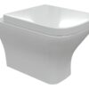 Canterbury Rimless Back To Wall WC & Wrapover Soft Close Seat