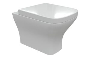Canterbury Rimless Back To Wall WC & Wrapover Soft Close Seat