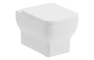 Langley Rimless Wall Hung WC & Soft Close Seat
