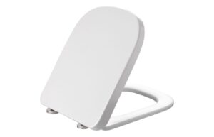 Trent Square Soft Close Toilet Seat - White