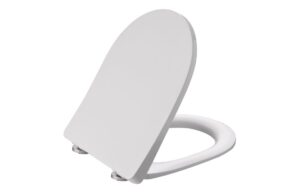 Chells Slim Soft Close Toilet Seat - White