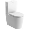 Chells Rimless Close Coupled Fully Shrouded WC & Soft Close Seat