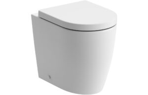 Chells Rimless Back To Wall Comfort Height WC & Soft Close Seat