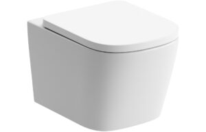 Trent Rimless Wall Hung Short Projection WC & Soft Close Seat