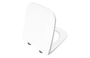 VitrA Universal Square Super Slim Soft Close Toilet Seat (Quick Release) - White
