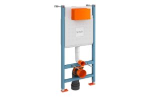 VitrA V-Fix Core WH 12cm 3/6L WC Frame & Cistern