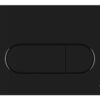 VitrA Loop Round Flush Plate - Gloss Black