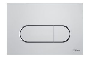 VitrA Loop Round Flush Plate - Chrome