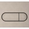 VitrA Loop Round Flush Plate - Brushed Nickel