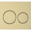 VitrA Origin ABS Flush Plate - Soft Gold