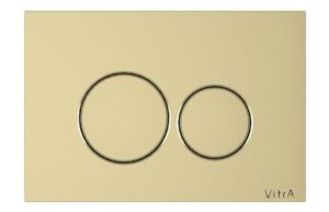 VitrA Origin ABS Flush Plate - Soft Gold
