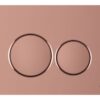 VitrA Origin ABS Flush Plate - Soft Copper