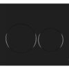 VitrA Origin ABS Flush Plate - Gloss Black