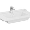 VitrA Integra 550x455mm 1TH Semi Recessed Basin - White
