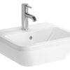 VitrA Zentrum 495x425mm 1TH Semi Recessed Basin - White