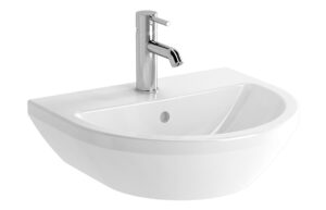 VitrA Integra 500x430mm 1TH Basin w/Overflow - White