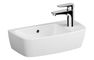 VitrA Zentrum 595x480mm 1TH Basin w/Overflow - White