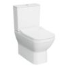 VitrA Integra Square Rimless Fully Shrouded Close Coupled Pan Only - White