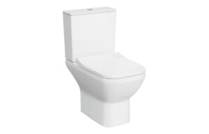 VitrA Integra Square Rimless Open Back Close Coupled Pan Only - White