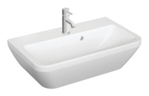 VitrA Geo 600x425mm 1TH Basin (No Overflow) - White