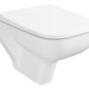 VitrA S20 Square SmoothFlush Compact Wall Hung Pan Only - White