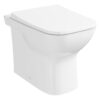 VitrA S20 Square SmoothFlush Back to Wall Pan Only - White