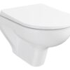 VitrA S20 Round SmoothFlush Wall Hung Pan Only - White