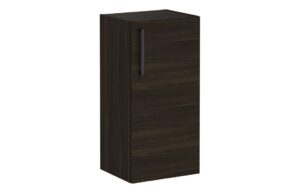 VitrA Root Flat 40cm 1 Door Lower/Base Unit (RH Hinge) - Walnut