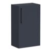 VitrA Root Flat 40cm 1 Door Slim Lower/Base Unit (RH Hinge) - Matt Dark Blue