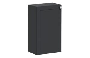 VitrA Root Classic 40cm 1 Door Slim Lower/Base Unit (LH Hinge) - Matt Graphite