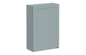 VitrA Root Classic 60cm 1 Door Upper/Wall Unit (LH Hinge) - Matt Fjord Green