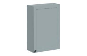 VitrA Root Classic 60cm 1 Door Upper/Wall Unit (RH Hinge) - Matt Fjord Green