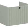 VitrA Root Groove 60cm 1 Drawer Washbasin Unit - Matt Retro Green