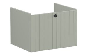 VitrA Root Groove 60cm 1 Drawer Washbasin Unit - Matt Retro Green